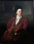 Nicolas de Largilliere Portrait of Jean-Baptiste Forest oil on canvas